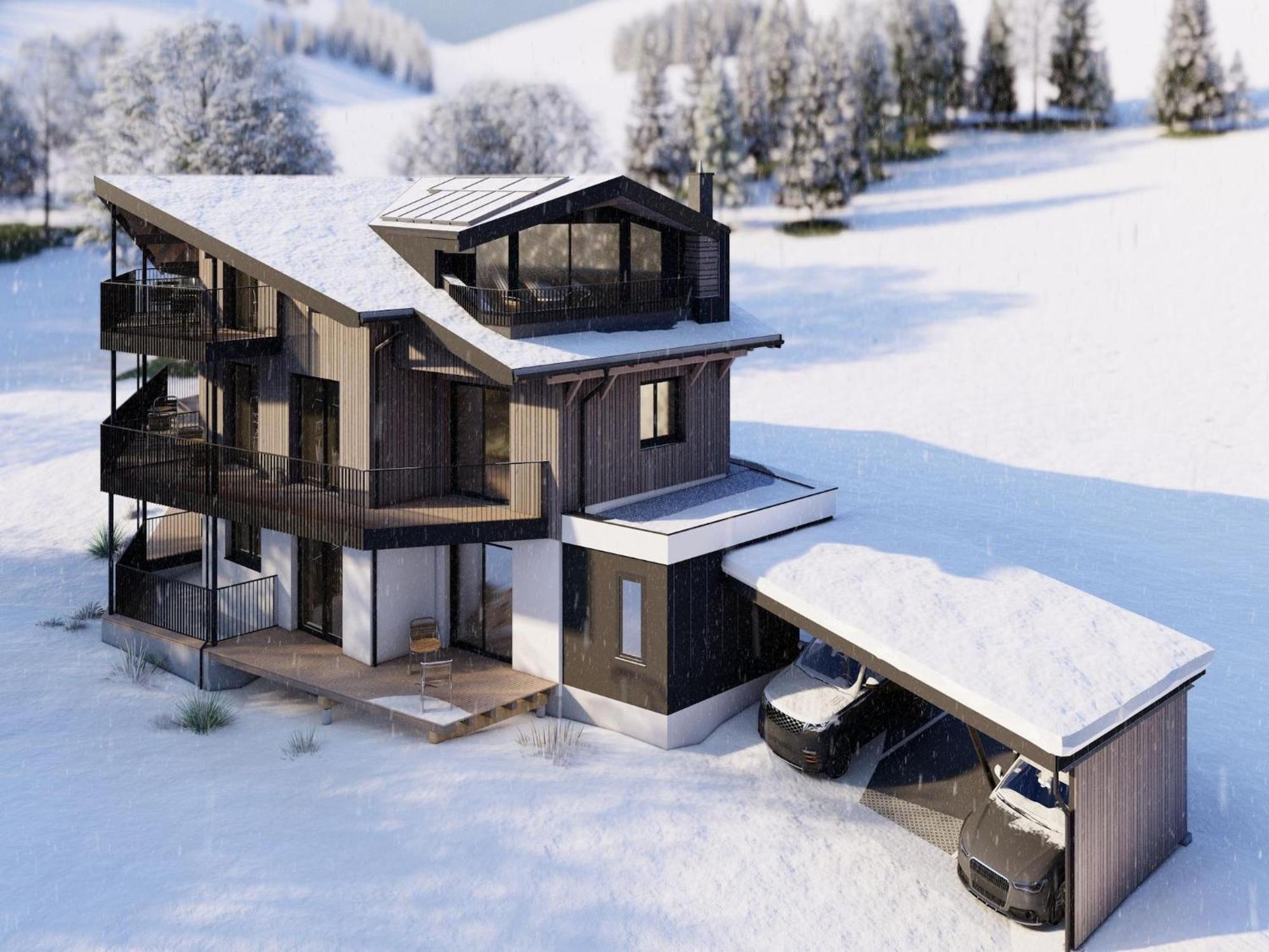Bergzeit Flat Saalbach Directly On The Ski Piste Экстерьер фото